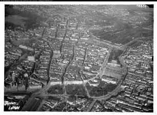 Leipzig, Innenstadt, Innenstadtring, Neues Rathaus, Hauptbahnhof