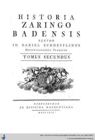 2: Historia Zaringo-Badensis