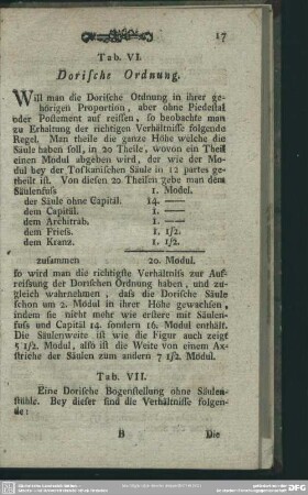 Dorische Ordnung