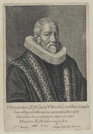 Bildnis des Henricus a Zyl