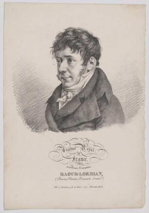 Bildnis des Pierre Marie Baour-Lormian