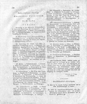 Subscriptions-Anzeige.