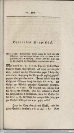Siebentes Hauptstück