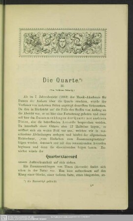 Die Quarte