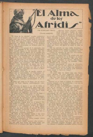 "El Alma de los Afridis" : (Novela completa)