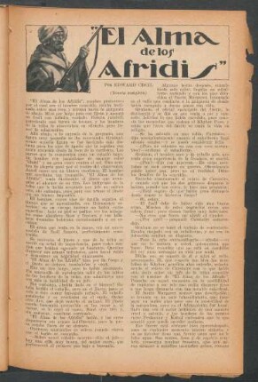 "El Alma de los Afridis" : (Novela completa)