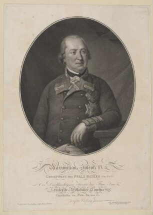 Bildnis des Maximilian Joseph IV