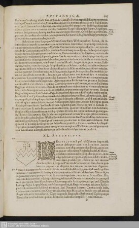 XL [XLI]. Reginaldus