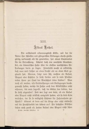 XIII. Alfred Rethel.