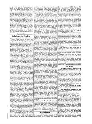 Schulleben in Egypten : aus einem Briefe von Alexandrien