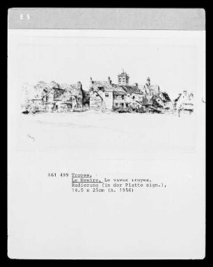 Troyes, Le vieux Troyes, Stadtansicht