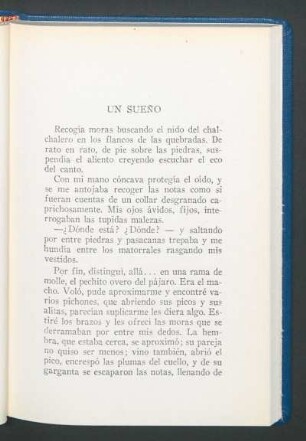 Un sueño