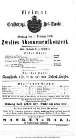 Abonnementkonzert
