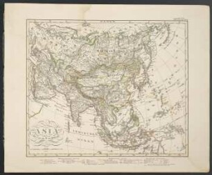 Asia [Hand-Atlas über alle Theile der Erde nach dem neuesten Zustande und über das Weltgebäude39]