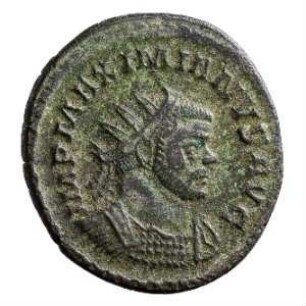 Münze, Antoninian, 290 - 291 n. Chr.