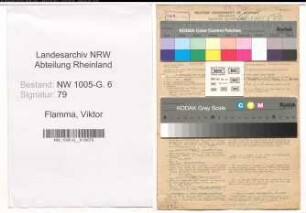 Entnazifizierung Viktor Flamma , geb. 10.09.1901 (Bergmann)