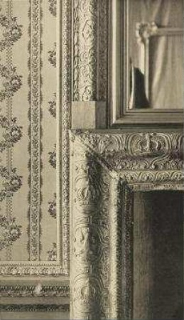 Mecklenburgische Kammern, Wohnzimmer, Teil des Kamins