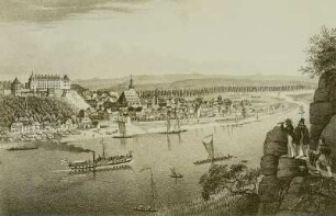 Elbdampfer um 1850