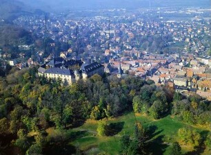 Schloss Blankenburg : Blickrichtung Nordwesten