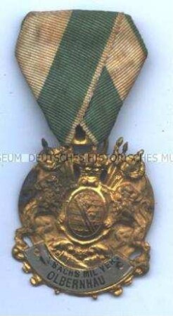 Ehrenabzeichen des Königlich-Sächsischen Militärvereins Olbernhau