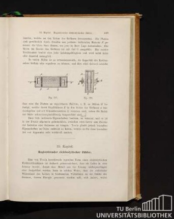 35. Kapitel. Registrirender elektrolytischer Zähler.