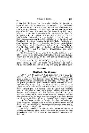 Realkurse für Frauen