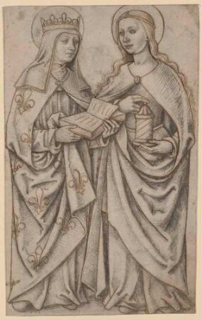 Die Heiligen Clothilde und Margareta
