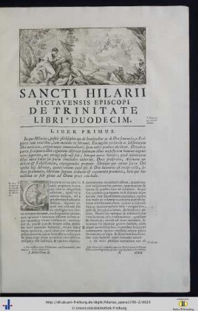 Sancti Hilarii Pictavensis Episcopi De Trinitate Libri Duodecim.