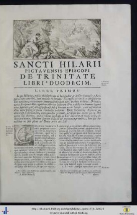 Sancti Hilarii Pictavensis Episcopi De Trinitate Libri Duodecim.
