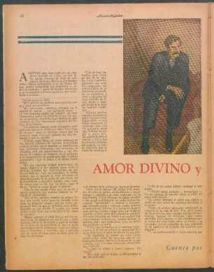 Amor divino y amor humano : Cuento por Irurozqui Garro