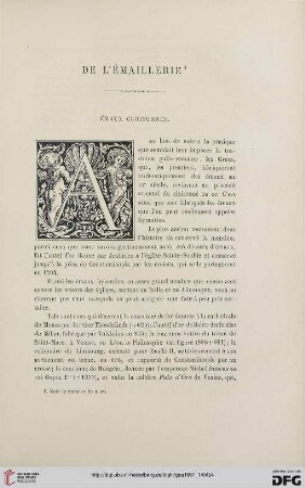 22: De l'émaillerie, [2], Emaux cloisonnés