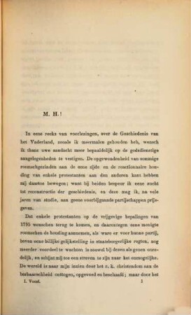 Voorlezingen over de Geschiedenis der Roomsch-katholieke Kerk in de Noord-Nederlanden sedert de Opheffing der Bisdommen tot op dezen Tijd, 1