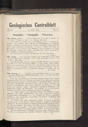 15. April 1903 No. 8.