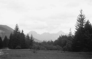 Breitenstein und Wendelstein : Blick auf den Breitenstein (1622 m) und den Wendelstein (1838 m)