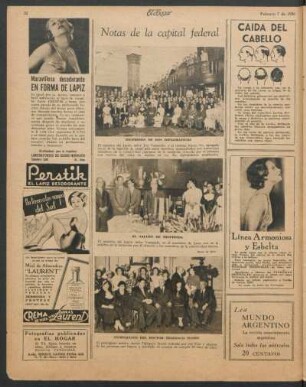 Notas de la capital federal