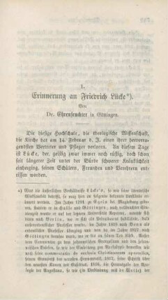 731-756 Erinnerungen an Friedrich Lücke