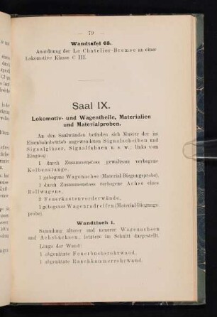 Saal IX.