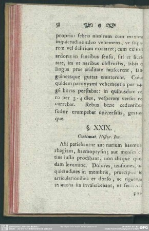 §. XXIX. Continuat. Histor. Ien.
