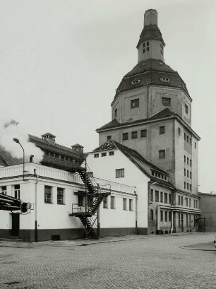 Dresden-Friedrichstadt, Schlachthofring. Kessel- und Maschinenhaus (1906/1910, H. J. Erlwein)