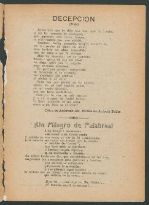 ¡Un milagro de palabras!