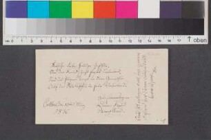 Einträge Bl. 41 - 46