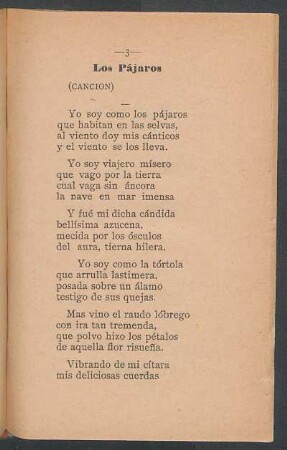 Los pájaros