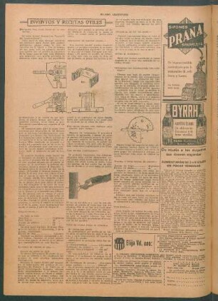 Inventos y recetas útiles