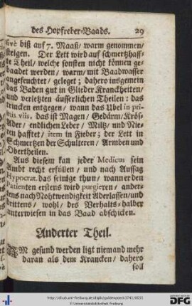Anderter Theil.