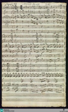 Symphonies - Mus. Hs. 619 : orch; C; BrinzingMWV 7.145