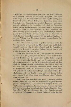 Die staatsrechtliche Stellung des Gefangenen