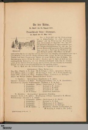 An der Aisne, 20. April bis 26. August 1917