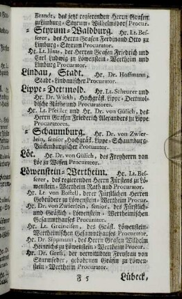 Lippe-Dettmold. - Zell, Stadt.