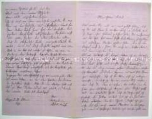 Brief an Bernhard Rostosky