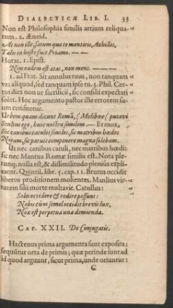 Cap. XXII. De Coniugatis.